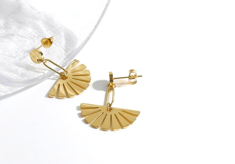 Flower Cut Earring
