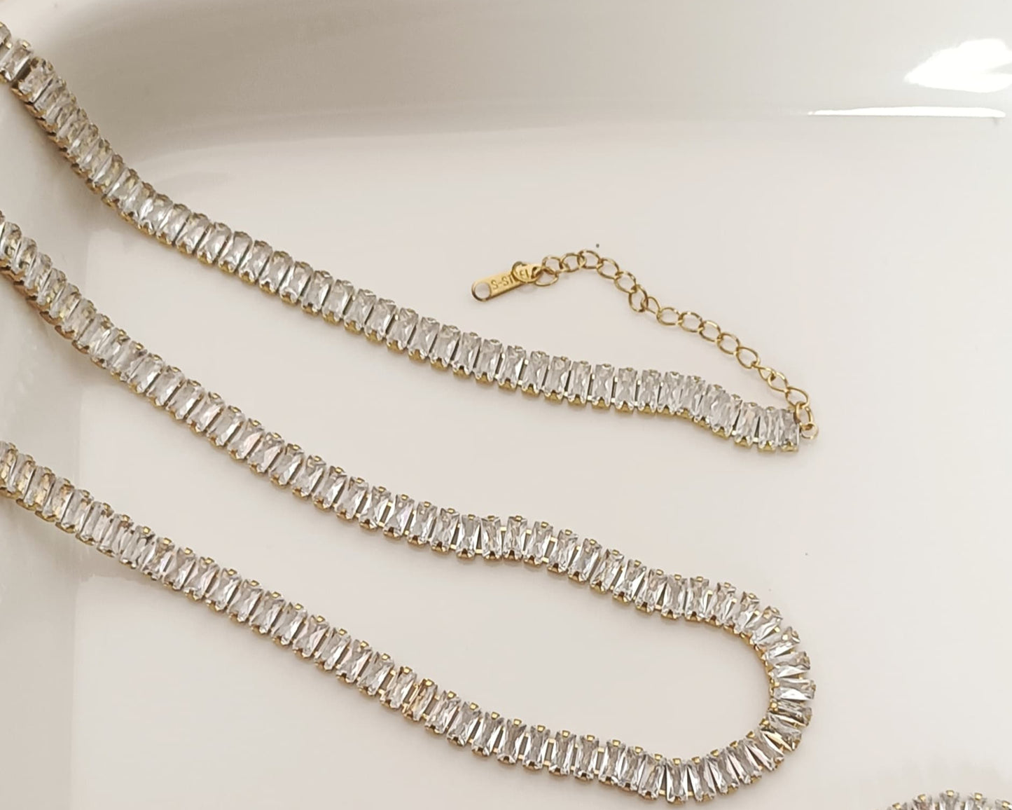 Tennis Necklace, Bracelet & Combo Set