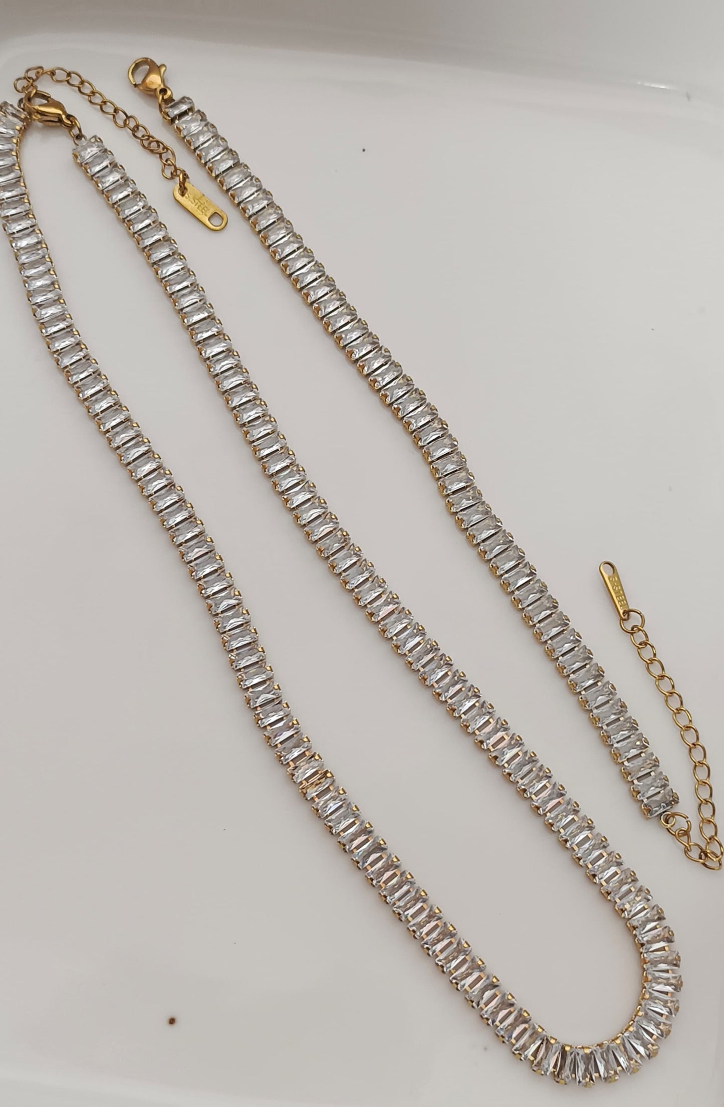 Tennis Necklace, Bracelet & Combo Set