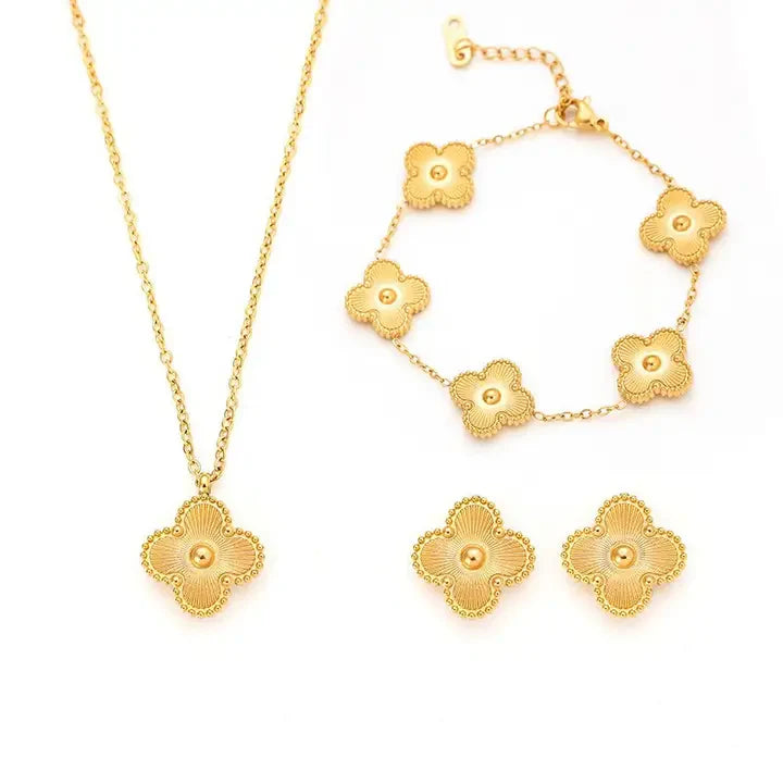 Gold Clover Set
