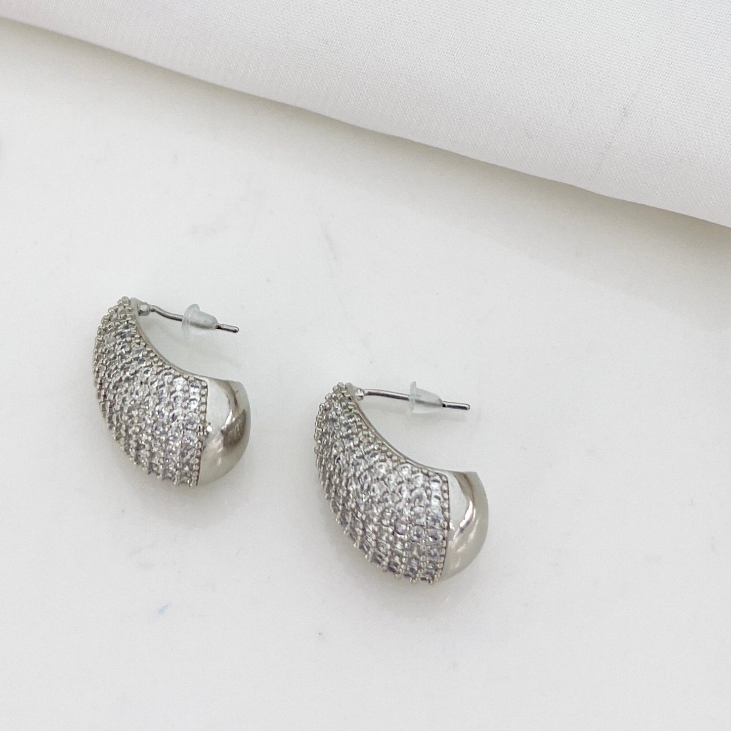 Bottega Silver Earring