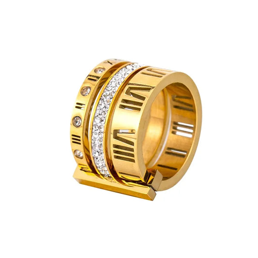 Trilogy Stacked Ring