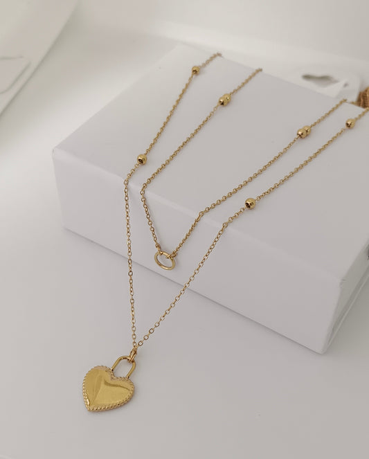 Heart Beads Necklace