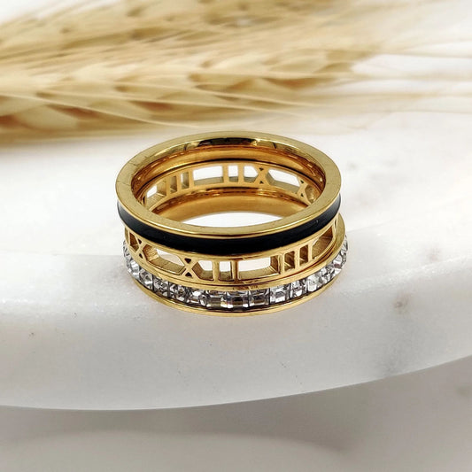 Zirconia Stackable Band Rings