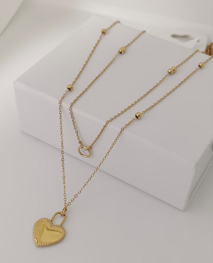 Heart Beads Necklace