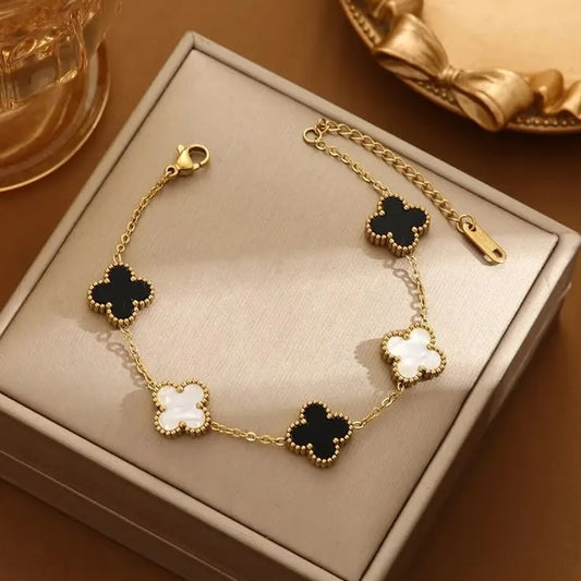 Dual Clover Bracelet