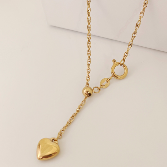 Solid Heart Necklace