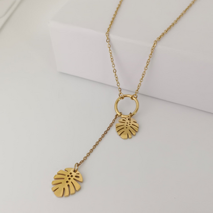 Palm Leaf Necklace