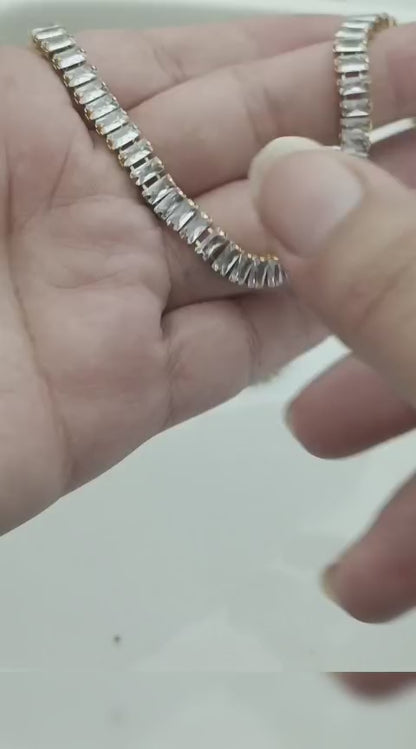 Tennis Necklace, Bracelet & Combo Set