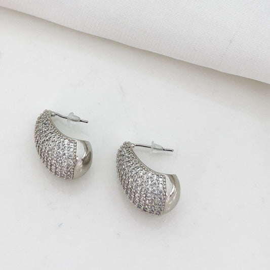 Bottega Silver Earring